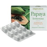 Erbamea Papaya Fermentata Integratore Alimentare, 20 Capsule Vegetali