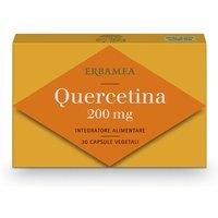 Erbamea Quercetina 200mg Integratore, 30 Capsule Vegetali
