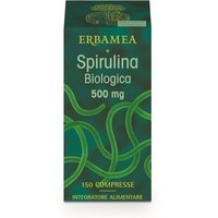 Erbamea Spirulina Biologica Integratore Alimentare, 150 Compresse