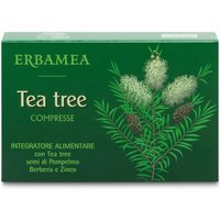 Erbamea Tea Tree Integratore Vie Respiratorie, 30 Compresse