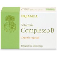Erbamea Vitamine Complesso B Integratore Alimentare, 24 Capsule Vegetali