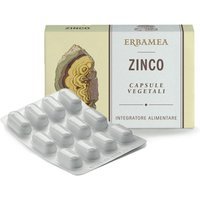 Erbamea Zinco Integratore Alimentare, 24 Capsule Vegetali