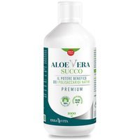 Erba Vita Aloe Vera - Succo Premium Integratore Antiossidante, 1 Litro