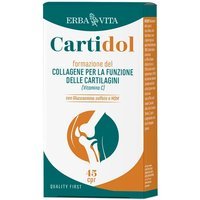 Erba Vita Cartidol Integratore Alimentare di Collagene, 45 compresse