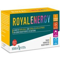 Erba Vita Energia e Memoria - Royal Energy Integratore Alimentare, 10 Flaconcini