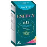 Erba Vita Energy - Max Integratore Tonico-Adattogeno e Metabolismo Energetico, 10 Stick Liquidi