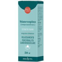 Erba Vita Estratti Liquidi - Estratto Fluido Biancospino Integratore, 50ml