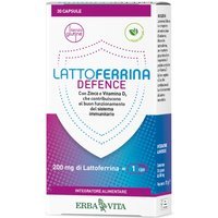 Erba Vita Lattoferrina Defence Integratore Sistema Immunitario, 30 Capsule