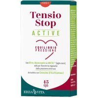 Erba Vita Metabolica - Tensio Stop Active Integratore Alimentare, 45 Capsule