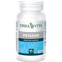 Erba Vita Minerali - Potassio Integratore Funzione Muscolare, 60 capsule