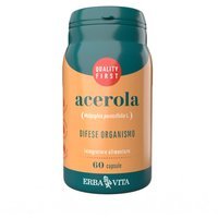 Erba Vita Monoplanta - Acerola Integratore Sistema Immunitario, 60 Capsule