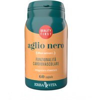 Erba Vita Monoplanta - Aglio Nero Integratore Cuore e Circolazione, 60 Capsule