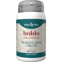 Erba Vita Monoplanta - Boldo Integratore Alimentare Digestivo, 60 capsule