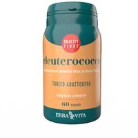 Erba Vita Monoplanta - Eleuterococco Integratore Tonico Adattogeno, 60 Capsule