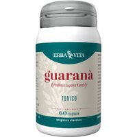 Erba Vita Monoplanta - Guaranà Integratore Tonico Energetico, 60 Capsule