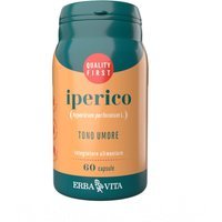 Erba Vita Monoplanta - Iperico Integratore Tono dell'Umore, 60 Capsule