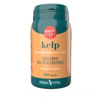 Erba Vita Monoplanta - Kelp Integratore Equilibrio del Peso Corporeo, 60 Capsule