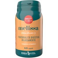 Erba Vita Monoplanta - Melissa Integratore Funzione Digestiva Relax, 60 Capsule