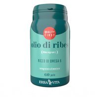 Erba Vita Monoplanta - Olio di Ribes Integratore Ricco di Omega 6, 60 Perle