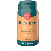Erba Vita Monoplanta - Ribes Nero Integratore Drenaggio Liquidi, 60 capsule