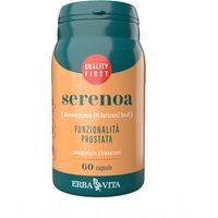 Erba Vita Monoplanta - Serenoa Integratore Funzionalità Prostata, 60 Capsule