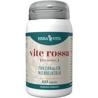 Erba Vita Monoplanta - Vite Rossa Integratore Funzione Microcircolo, 60 Capsule