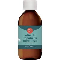 Erba Vita Oli Alimentari - Olio di Fegato Merluzzo Integratore, 100ml
