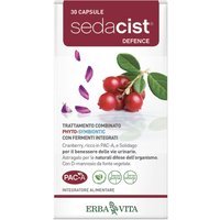 Erba Vita Sedacist - Defence Integratore Benessere Vie Urinarie, 30 Capsule