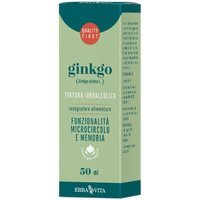 Erba Vita Soluzione Idroalcolica Ginkgo Biloba Integratore Alimentare, 50ml