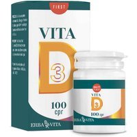 Erba Vita Vitamine - Vita D Integratore Difese e Benessere Ossa, 100 Compresse