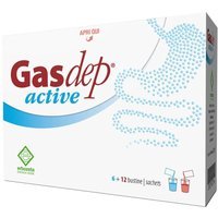 Erbozeta Gasdep Active Integratore Alimentare, 6+12 Bustine