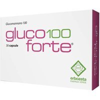 Erbozeta Gluco 100 Forte Integratore Alimentare, 30 Capsule
