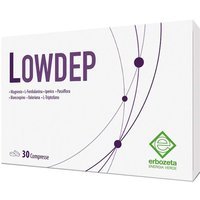 Erbozeta Lowdep Integratore Benessere Mentale e Tono dell'Umore, 30 Compresse