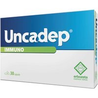 Erbozeta Uncadep Immuno Integratore Sistema Immunitario, 30 Capsule