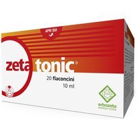 Erbozeta Zeta Tonic Integratore Metabolismo Energetico, 20 Flaconcini