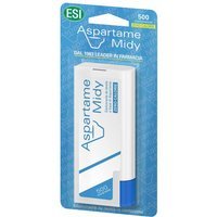 ESI Aspartame Midy - Edulcolorante da Tavola Senza Calorie, 500 Compresse