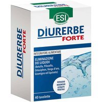 ESI Diurerbe Forte - Integratore Alimentare Diuretico e Drenante, 40 Tavolette