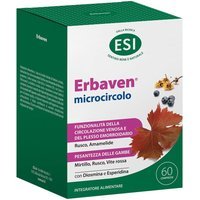 Esi Erbaven Microcircolo Integratore Funzionalità della Circolazione, 60 compresse