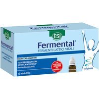 ESI Fermental Max - Integratore di Fermenti Lattici da Bere, 12 Drink