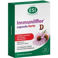 ESI Immunilflor - Forte Vitamina D Integratore Sistema Immunitario, 30 capsule