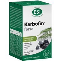 Esi Karbofin Forte Integratore Gas Intestinali, 60 naturcaps