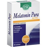 ESI Melatonin Pura - Integratore Activ Melatonina e Valeriana, 30 Ovalette