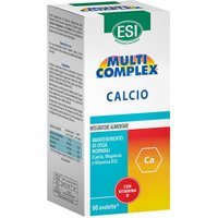 ESI Multicomplex - Calcio Integratore Alimentare per le Ossa, 80 ovalette