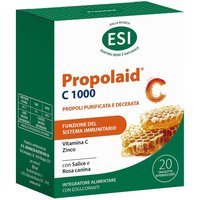 ESI Propolaid C 1000 Integratore di Propoli e Vitamina C, 20 Tavolette
