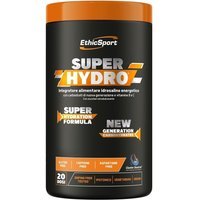 EthicSport Super Hydro Integratore Idrosalino Energetico Con Carboidrati e Vitamine B e C Gusto Tropical Fruit, 500g