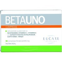 Eucare Nutraceutici Betauno Integratore Alimentare 36 Compresse