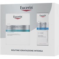 Eucerin Hyaluron Filler + 3x Effect Cofanetto Routine Idratazione Intensa Maschera Viso Intensiva + Siero Antirughe