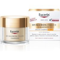 Eucerin Hyaluron Filler + Elasticity - Crema Viso Anti Età Giorno SPF30, 50ml