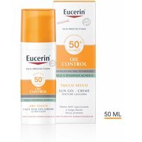Eucerin Sun Protection - Gel Crema Solare SPF50+ Pelle Tendenza Acneica, 50ml