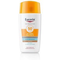 Eucerin Sun Protection - Hydro Protect Fluido Viso Ultra Leggero SPF50+ Colorato Medium, 50ml
